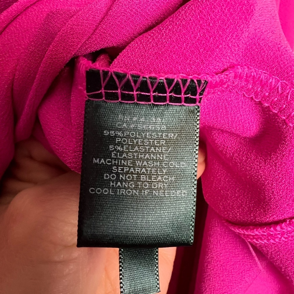 Lauren Ralph Lauren Tunic Fuchsia 3/4 Sleeve
Size 2X - Picture 8 of 9